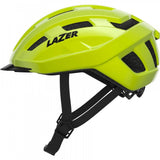 Lazer Codax KinetiCore helmet with adjustable TurnSys fit and integrated visor, shown from side angle highlighting design features.