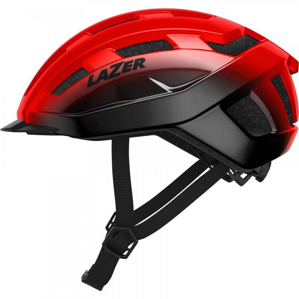 Lazer Codax KinetiCore helmet with adjustable TurnSys fit system and integrated visor for cycling safety.