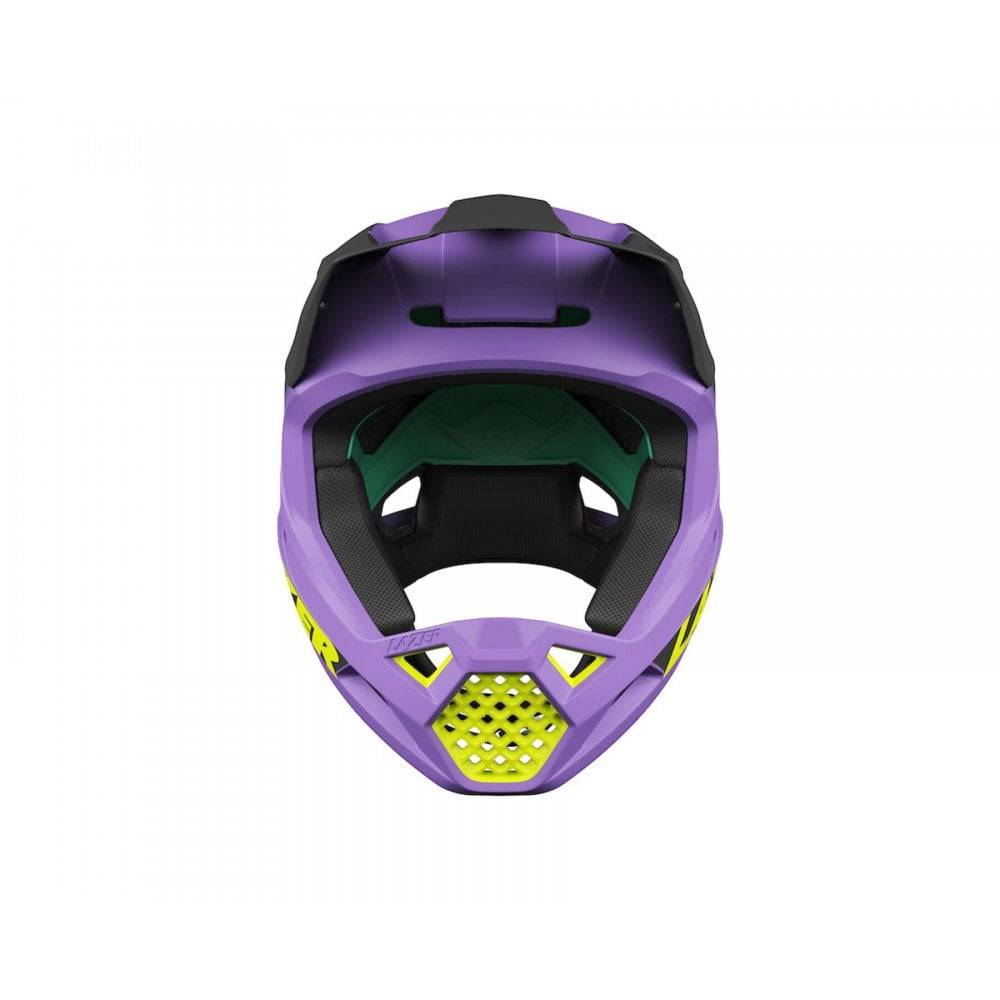 Lazer Chase KinetiCore full-face helmet with advanced impact protection, featuring sleek design and adjustable straps.