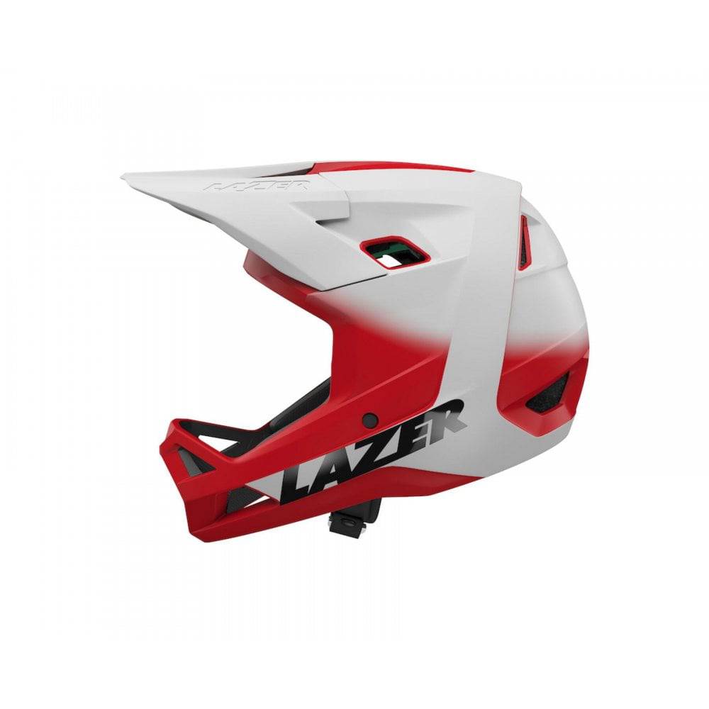 Lazer Chase KinetiCore full-face helmet with advanced impact protection, featuring aerodynamic design and secure chin strap.