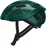 Lazer Tempo KinetiCore unisex helmet with adjustable fit and LED light mount, shown from front view on a white background.