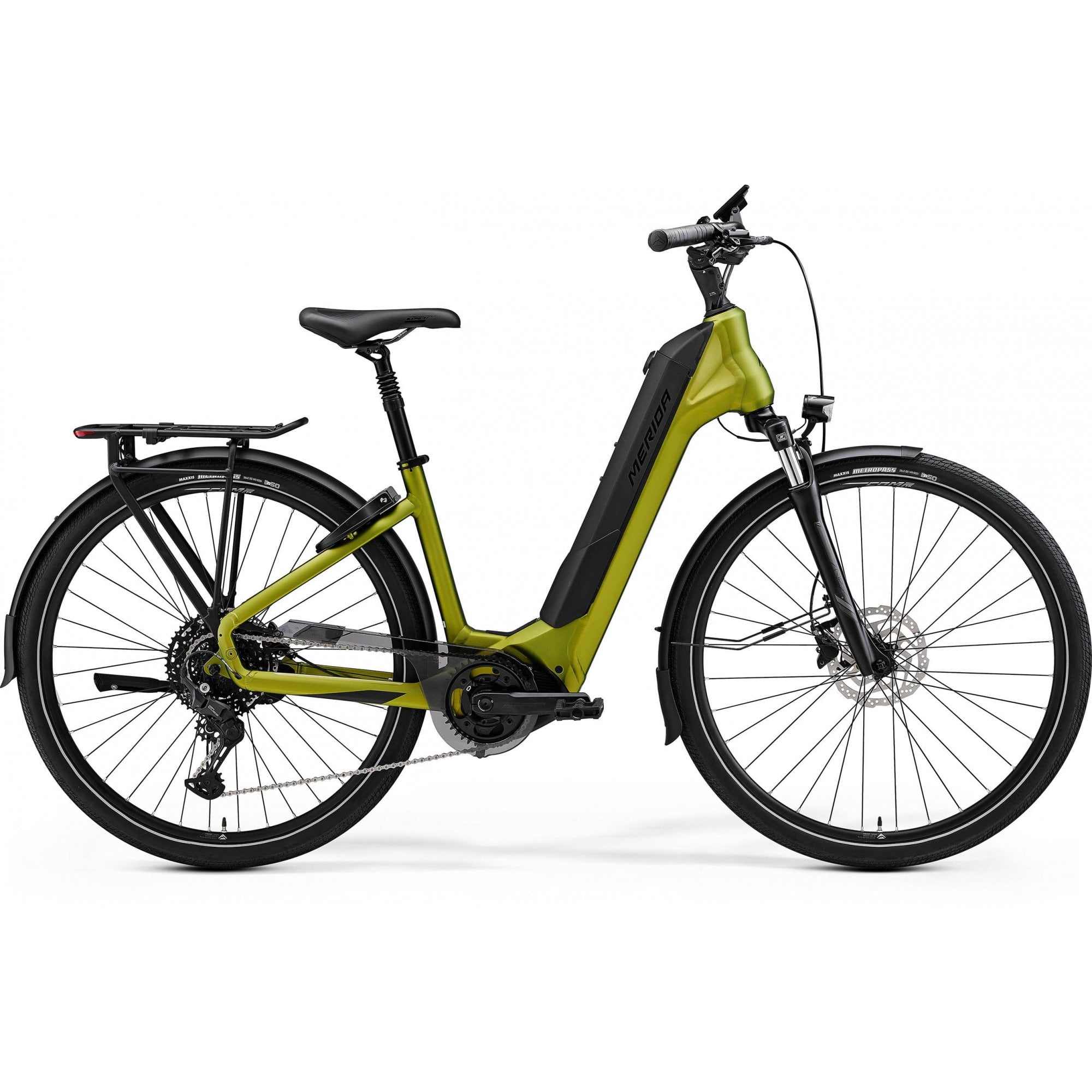 Merida eSpresso City 575 EQ - Green/Black - MY24 e-Hybrid Bike