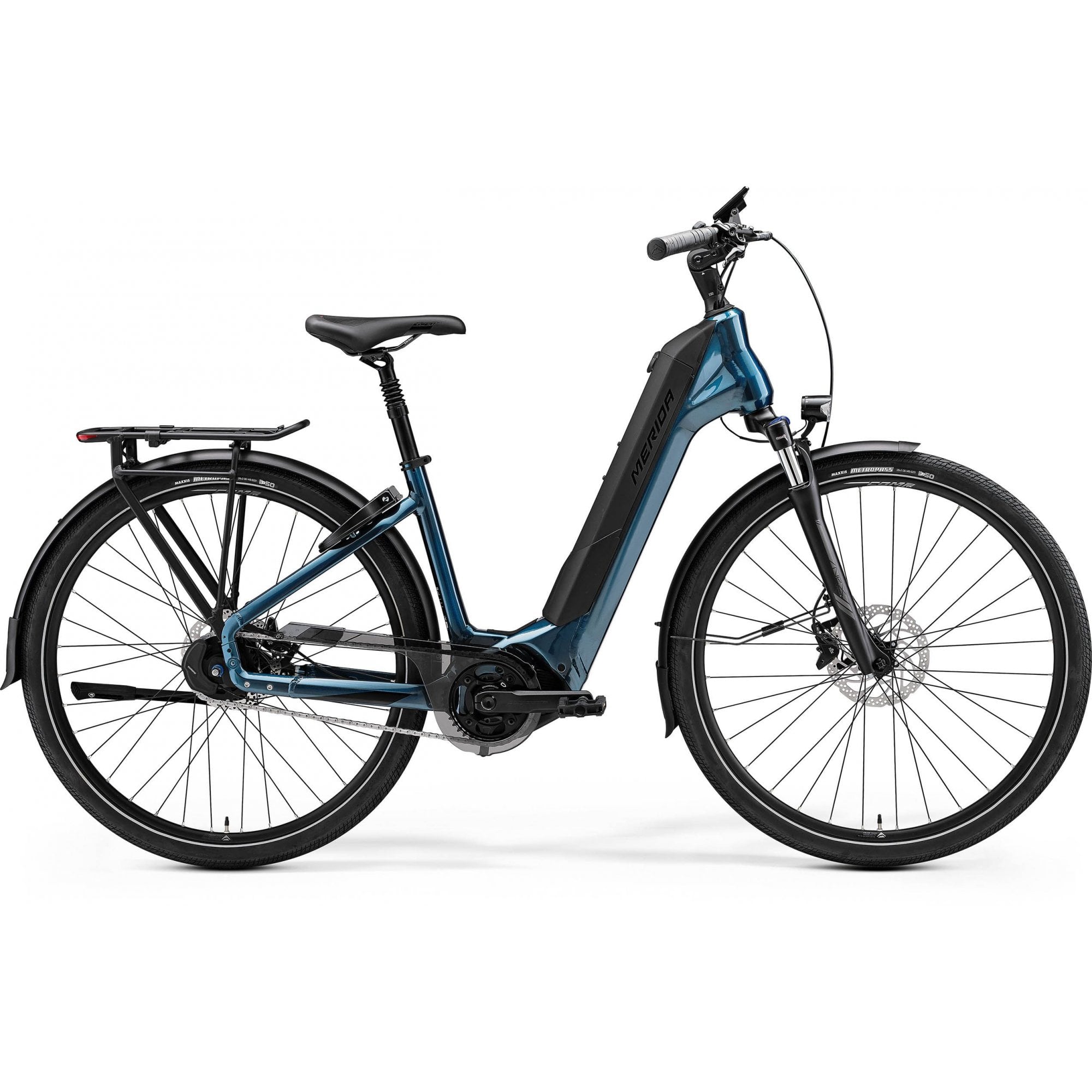 Merida eSpresso City 775 EQ - Teal/Black - MY24 e-Hybrid Bike