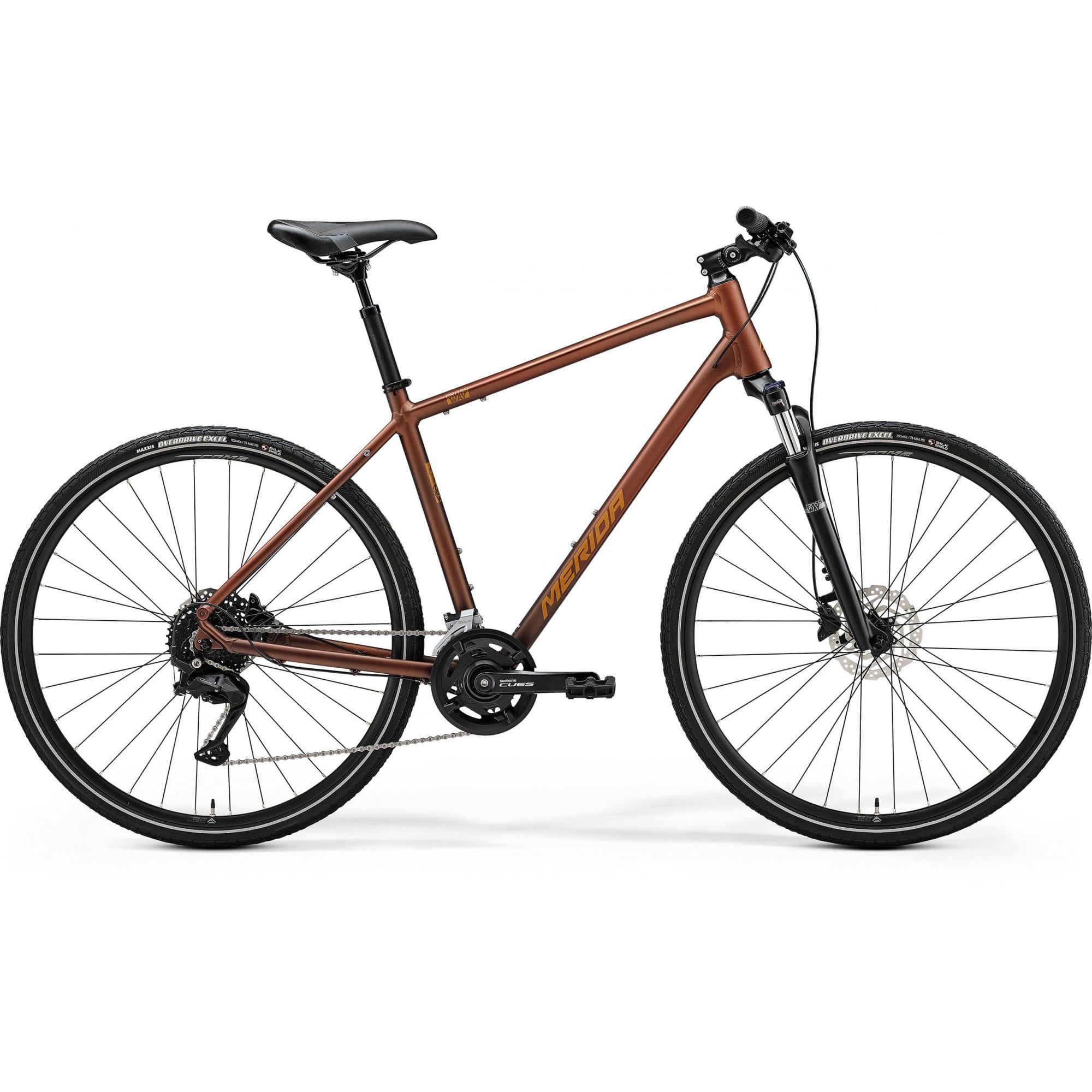 Merida Crossway 100 - Bronze - MY24 Hybrid Bike