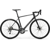 Merida Scultura Endurance 300 - Black/Silver - MY24 Road Bike