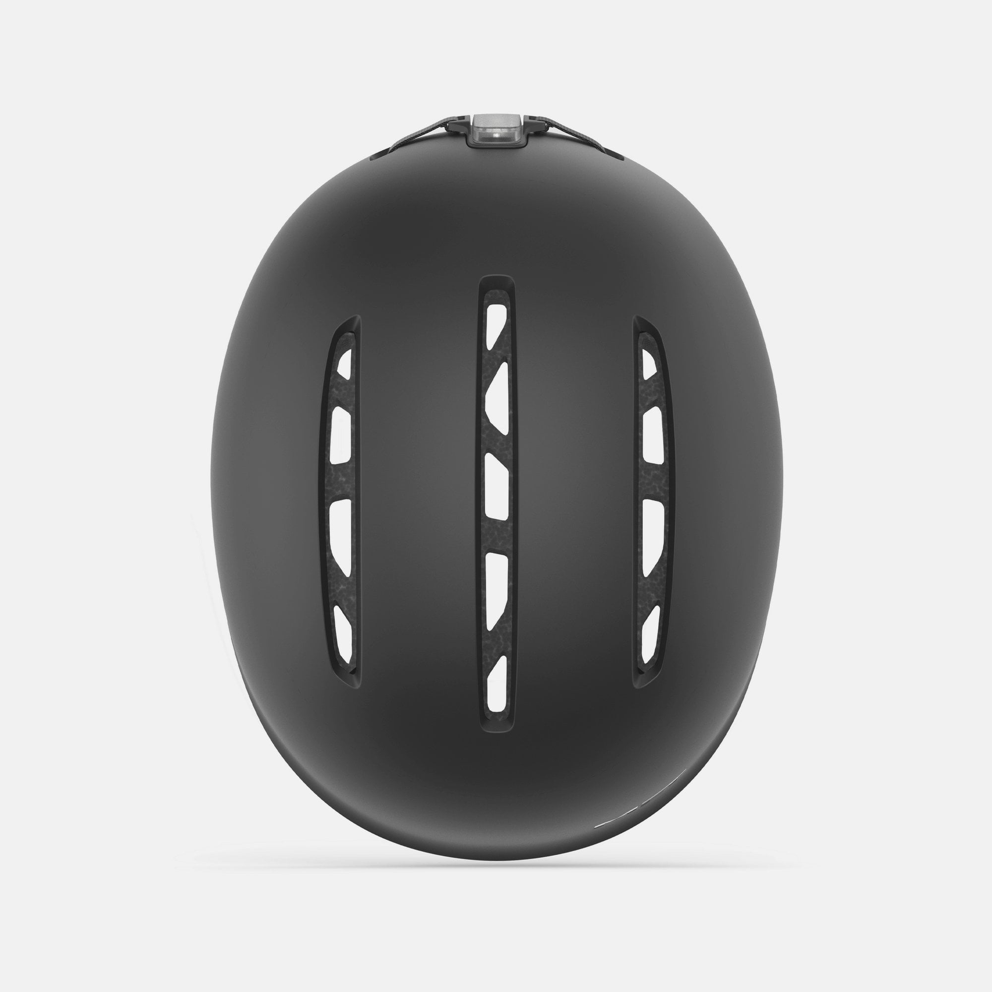 MET Vibe Mips helmet with integrated USB LED light for urban e-bike safety, featuring a sleek design and adjustable straps.