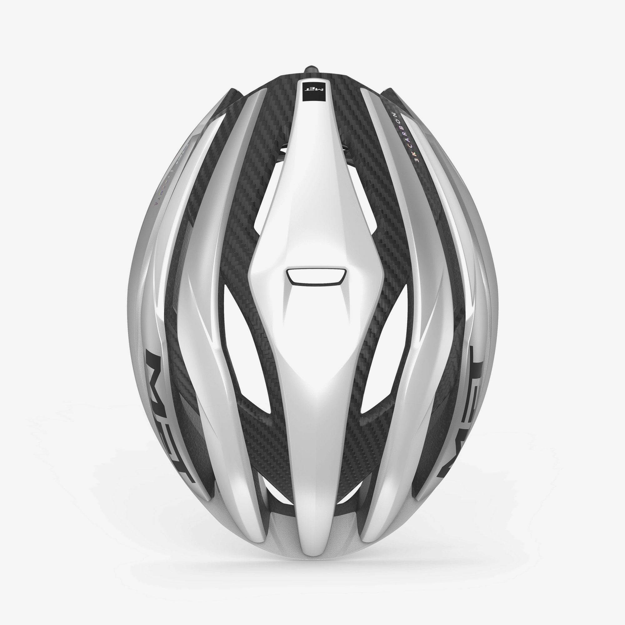 MET Trenta 3K Carbon road cycling helmet with Mips AIR® protection, showcasing aerodynamic design and lightweight construction.