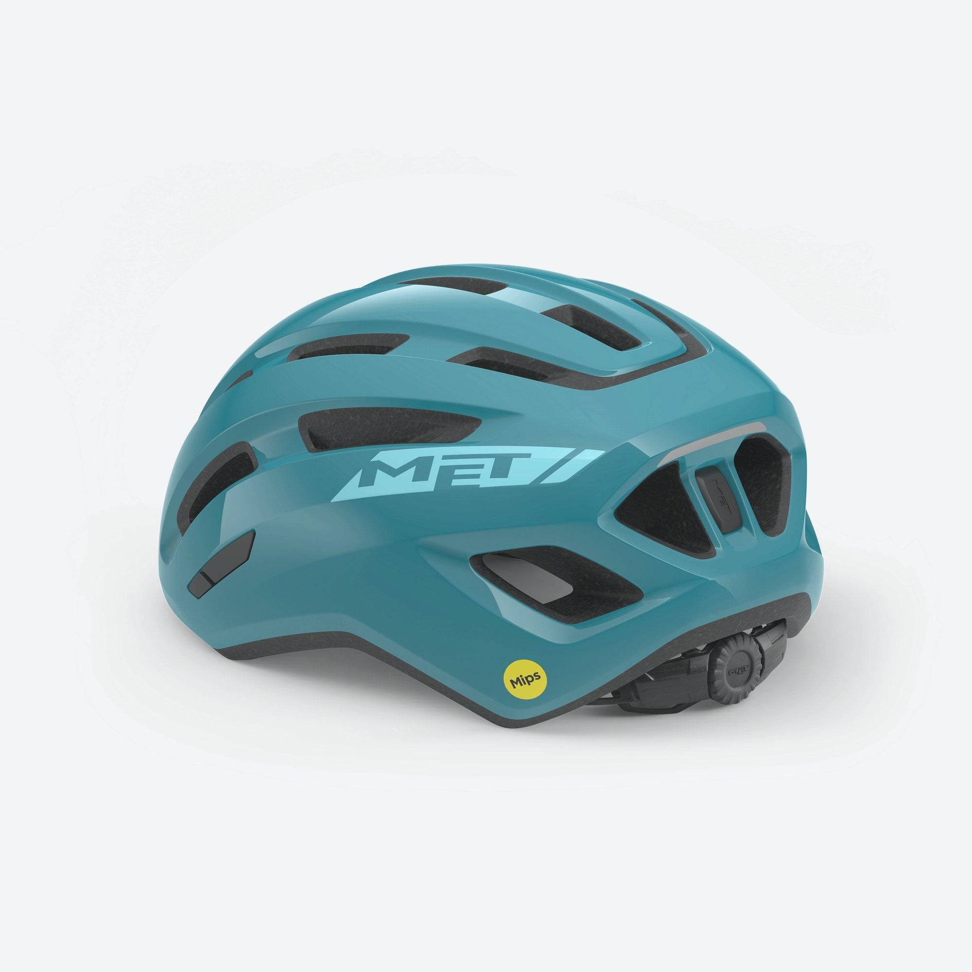 MET Miles MIPS helmet with advanced brain protection system and ventilation for cycling, shown from the front angle.