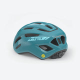 MET Miles MIPS helmet with advanced brain protection system and ventilation for cycling, shown from the front angle.