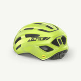 MET Miles MIPS helmet with advanced brain protection system and ventilation, shown in a side view with adjustable straps.