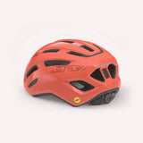 MET Miles MIPS helmet with advanced brain protection system and ventilation, shown in a side view with adjustable straps.