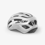 MET Miles cycling helmet with ventilation, reflective decals, and safety fit for comfortable bike riding.