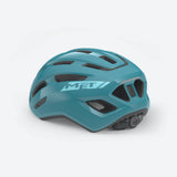 MET Miles cycling helmet with ventilation, reflective decals, and safety fit, designed for comfortable biking protection.