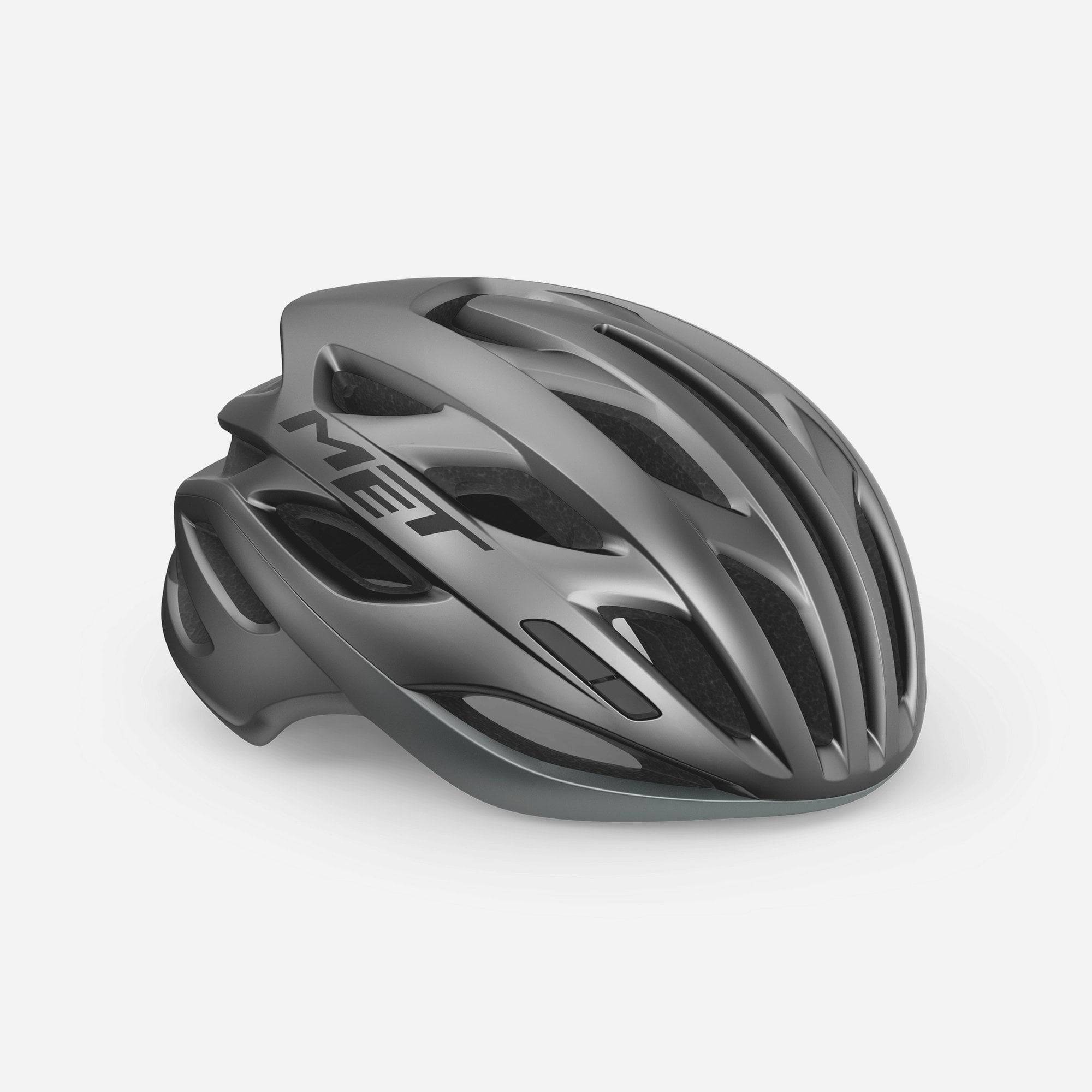 MET Estro MIPS cycling helmet with advanced brain protection and ventilation, shown in a side view designed for safe outdoor riding.