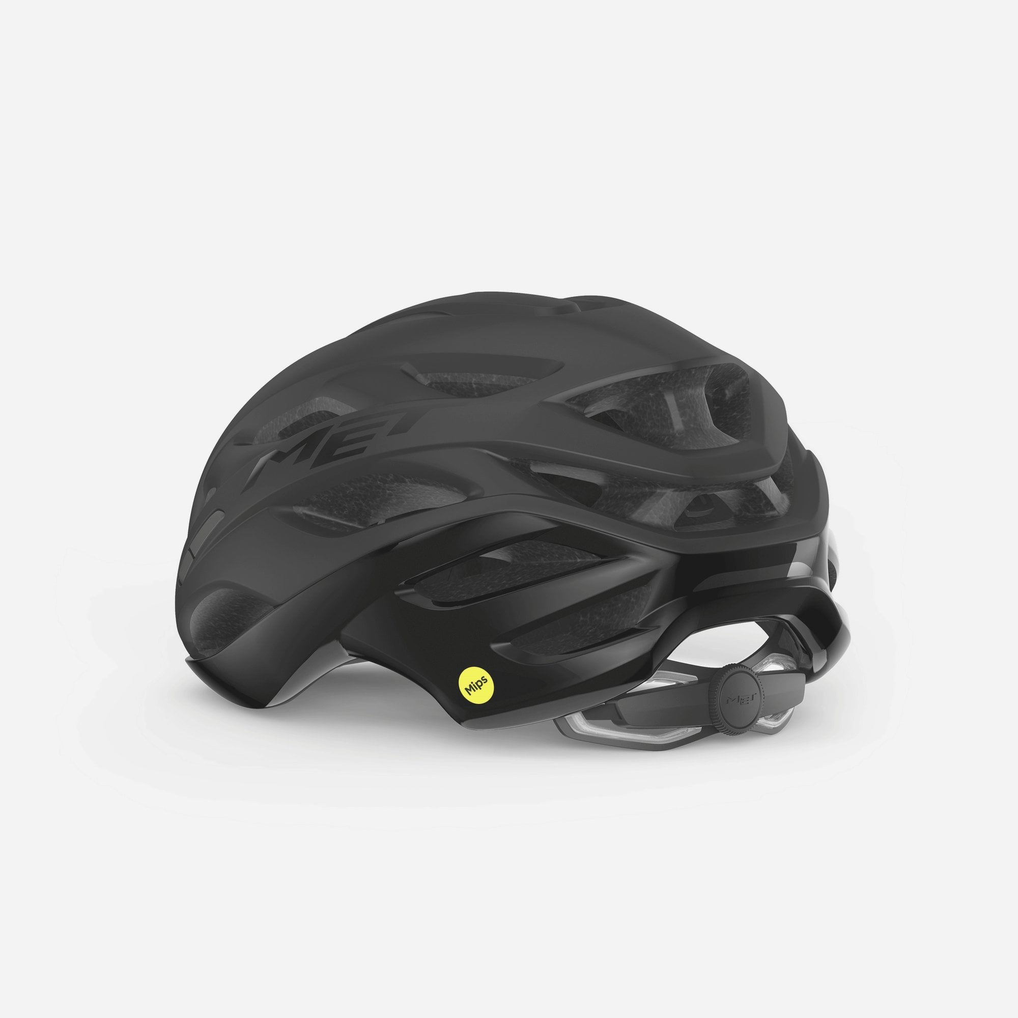 MET Estro MIPS cycling helmet with advanced brain protection and ventilation, shown in a sleek design suitable for road riding.