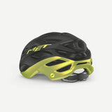 MET Estro MIPS cycling helmet with ventilation and advanced brain protection, shown on a model ready for bike riding.