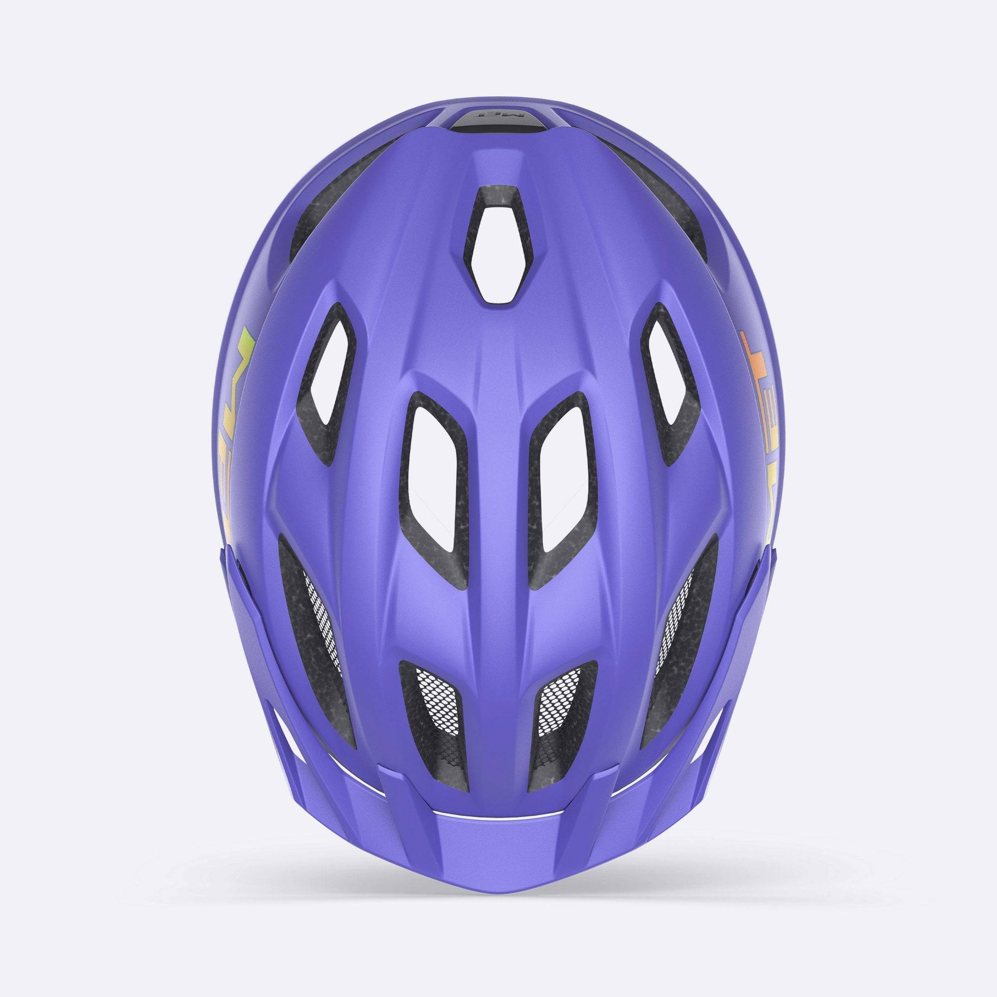 Kids wearing MET Crackerjack MIPS helmet with rear LED light and extended head protection, showcasing safety features.