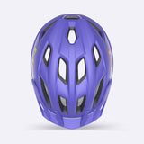 Kids wearing MET Crackerjack MIPS helmet with rear LED light and extended head protection, showcasing safety features.