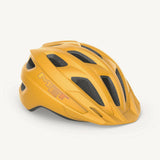 Kids wearing MET Crackerjack MIPS helmet with rear LED light and extended protection for safety during cycling.