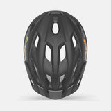 Kids MET Crackerjack MIPS helmet with rear LED light and extended protection for safe cycling, shown from side view.