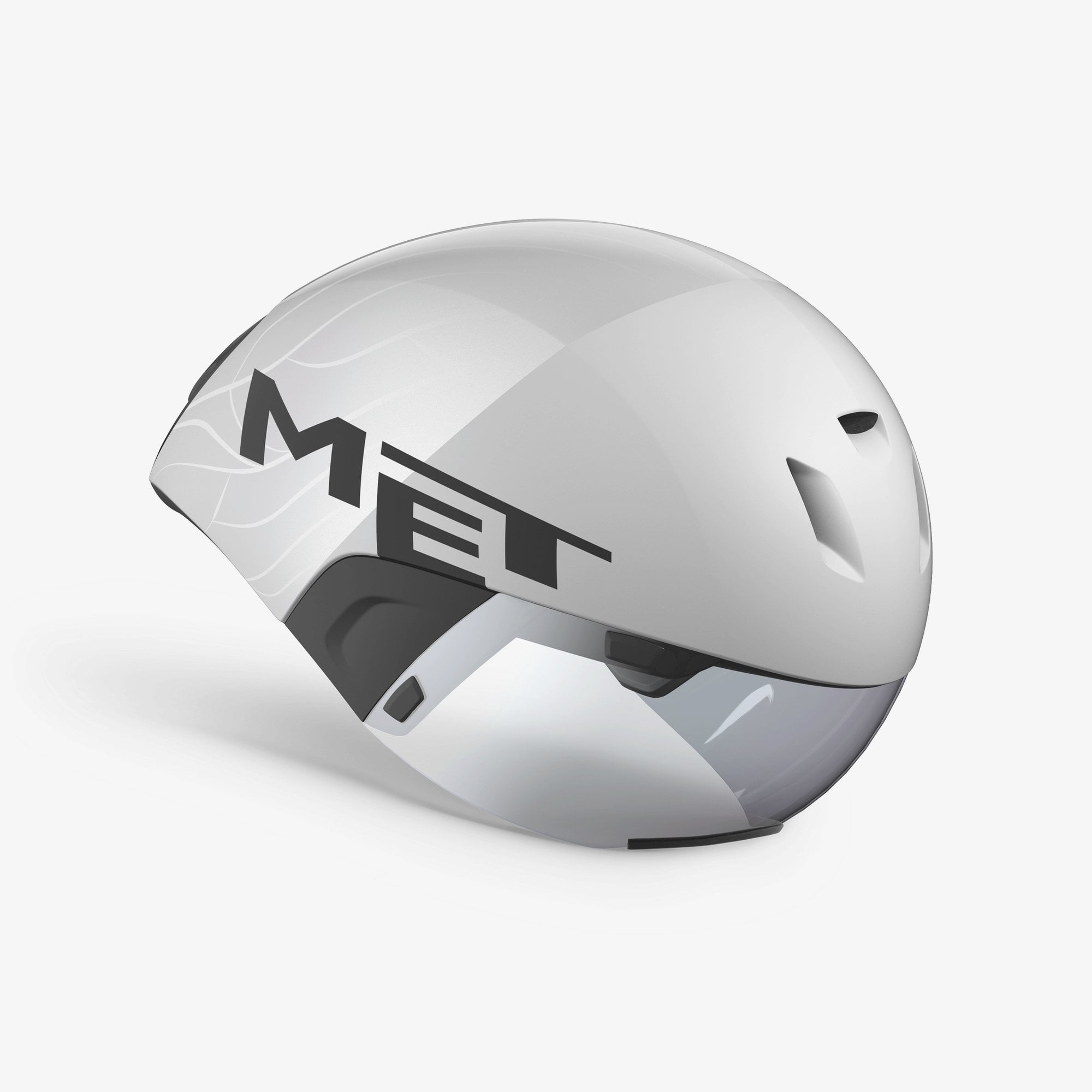 MET Codatronca cycling helmet with aerodynamic design and adjustable fit, shown from the front on a white background.
