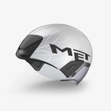MET Codatronca cycling helmet with aerodynamic design and adjustable fit, shown from the side on a neutral background.