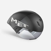 MET Codatronca cycling helmet with aerodynamic design and adjustable fit, shown from a side view for safety and comfort.