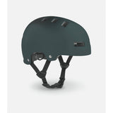 Bluegrass Superbold BMX and dirt jump helmet with adjustable fit system, blue color, and protective design for riders.