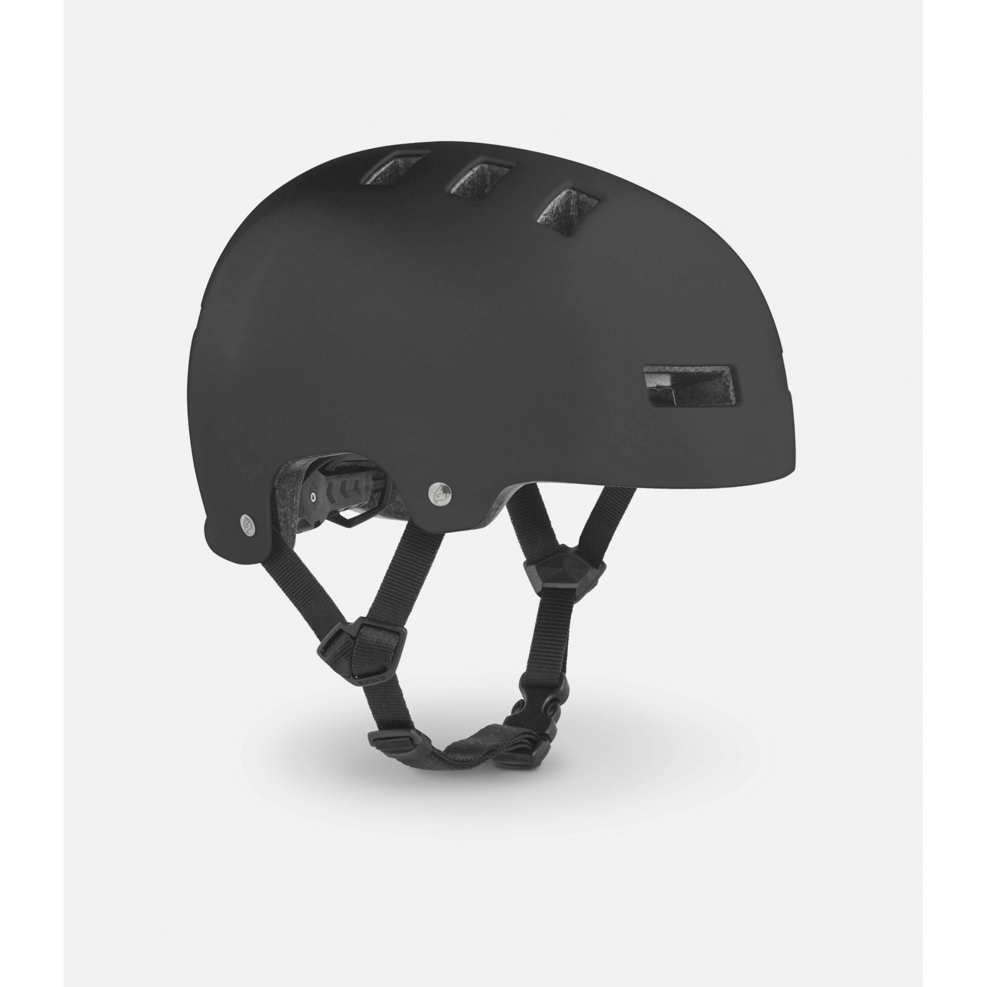 Bluegrass Superbold BMX and dirt jump helmet showing adjustable fit system and vibrant blue color for cyclists.