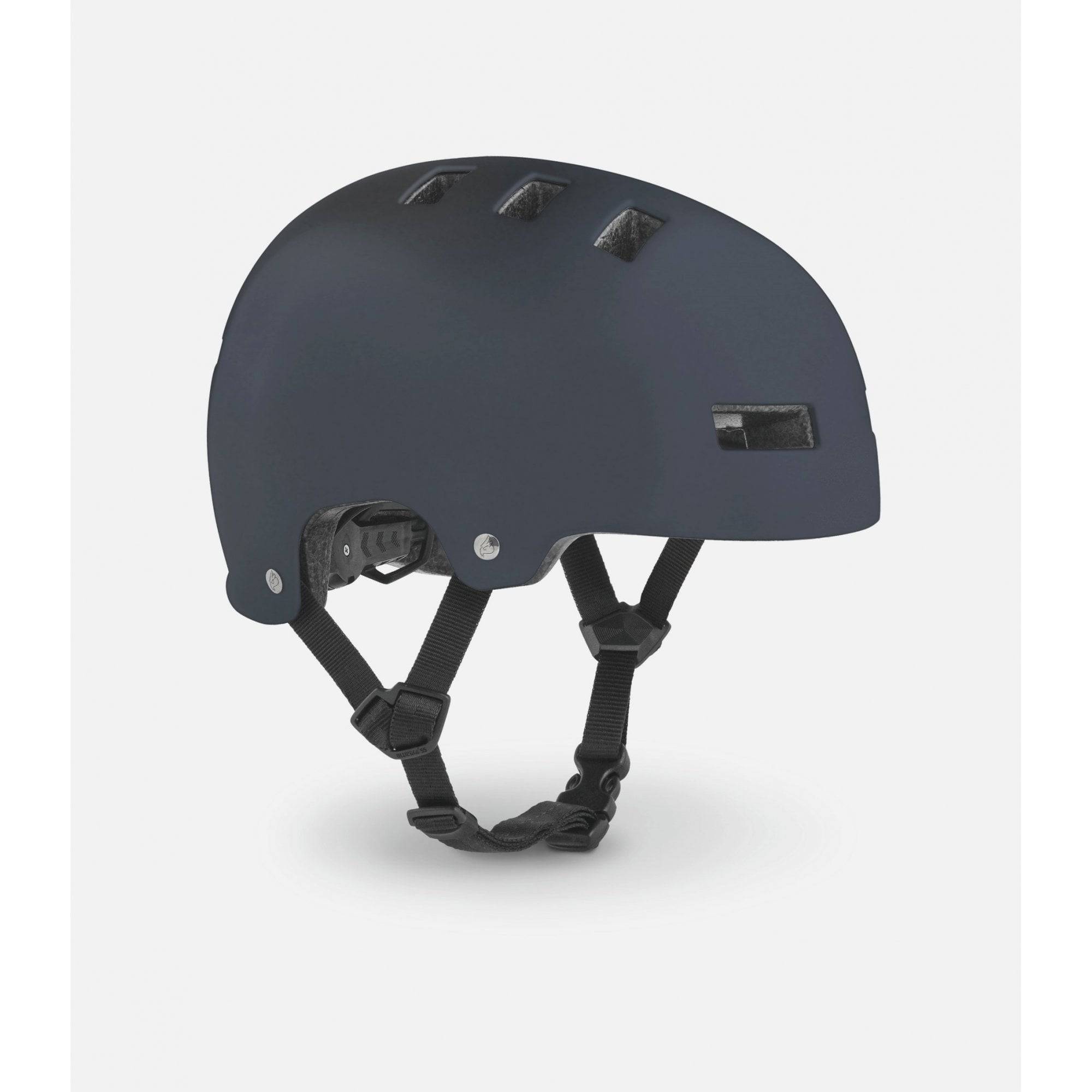 Bluegrass Superbold BMX and dirt jump helmet with adjustable fit system and blue color, designed for active riders