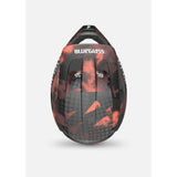 Bluegrass Legit Carbon MIPS helmet for downhill, enduro, and BMX racing showing sleek blue design with ventilation and secure strap.