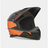 Bluegrass Bluegrass Intox full-face helmet with ASTM chin guard for downhill and BMX riding, featuring a sleek blue design.