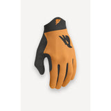 Bluegrass Union mountain bike gloves in blue with touchscreen fingertips and enhanced grip, designed for cycling comfort and control.