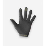 Bluegrass Union mountain bike gloves in blue with touchscreen fingertips and enhanced grip, designed for cycling comfort and control.