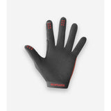 Bluegrass Union mountain bike gloves in blue with touchscreen fingertips and enhanced grip, designed for cycling comfort and control.
