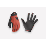 Bluegrass Union mountain bike gloves in blue with touchscreen fingertips and enhanced grip for cycling comfort and control.
