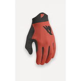 Bluegrass Union mountain bike gloves in blue with touchscreen fingertips and enhanced grip for cycling comfort and control.