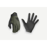 Bluegrass Union mountain bike gloves in blue with touchscreen fingertips and enhanced grip for cycling comfort and control.
