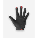 Bluegrass React mountain biking gloves with breathable mesh fabric and silicone grip for enhanced control.