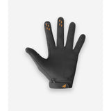Bluegrass Prizma 3D Mountain Biking Gloves with knuckle protection and touchscreen compatibility, blue color, close-up view