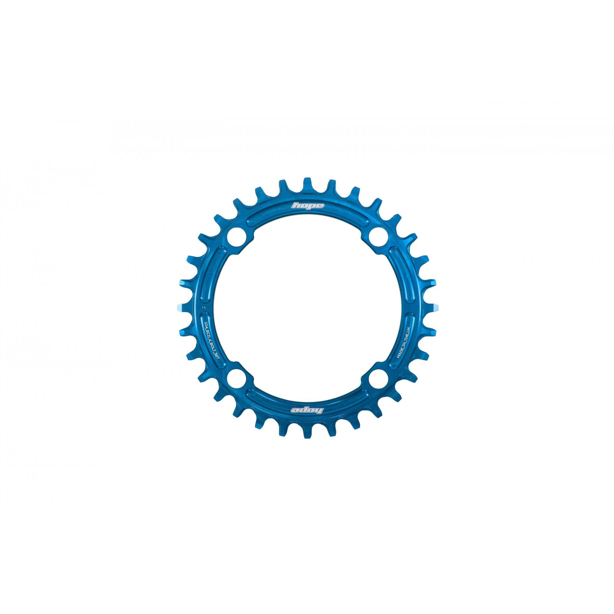 Hope R22 104 BCD chainring for bike components, designed for precise shifting and durable drivetrain performance.