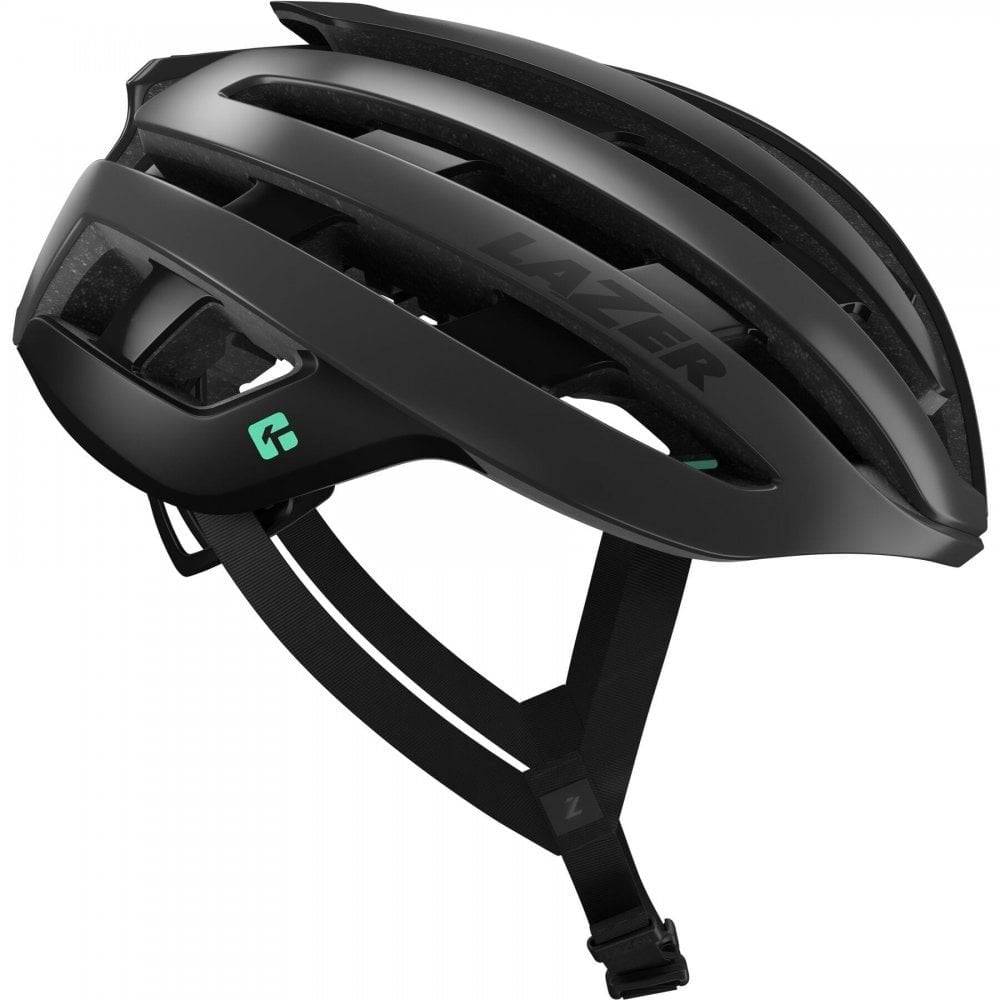 Lazer Z1 KinetiCore cycling helmet with adjustable RollSys fit system and ventilation for outdoor cycling comfort.