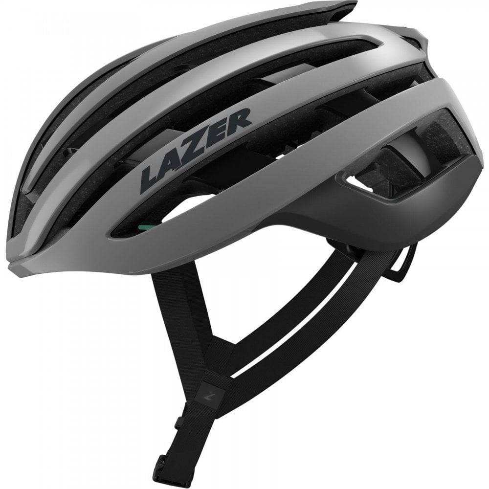 Lazer Z1 KinetiCore cycling helmet with adjustable RollSys fit system and enhanced ventilation for comfortable riding.