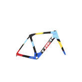 Trek Domane RSL Gen 4 road frameset with IsoSpeed technology for endurance riding, showcasing lightweight carbon frame and sleek design.