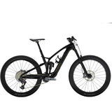 Trek Fuel EXe 9.8 GX AXS T-Type 29er e-Mountain Bike with SRAM wireless shifting on rugged trail terrain