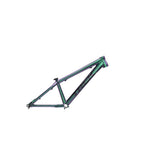 Trek Ticket DJ MTB frameset in matte emerald iris, large size, mountain bike component with sleek frame design.