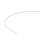 Trek white 300mm front derailleur cable sleeve for bike cable protection, component part for bike gear shifting system.