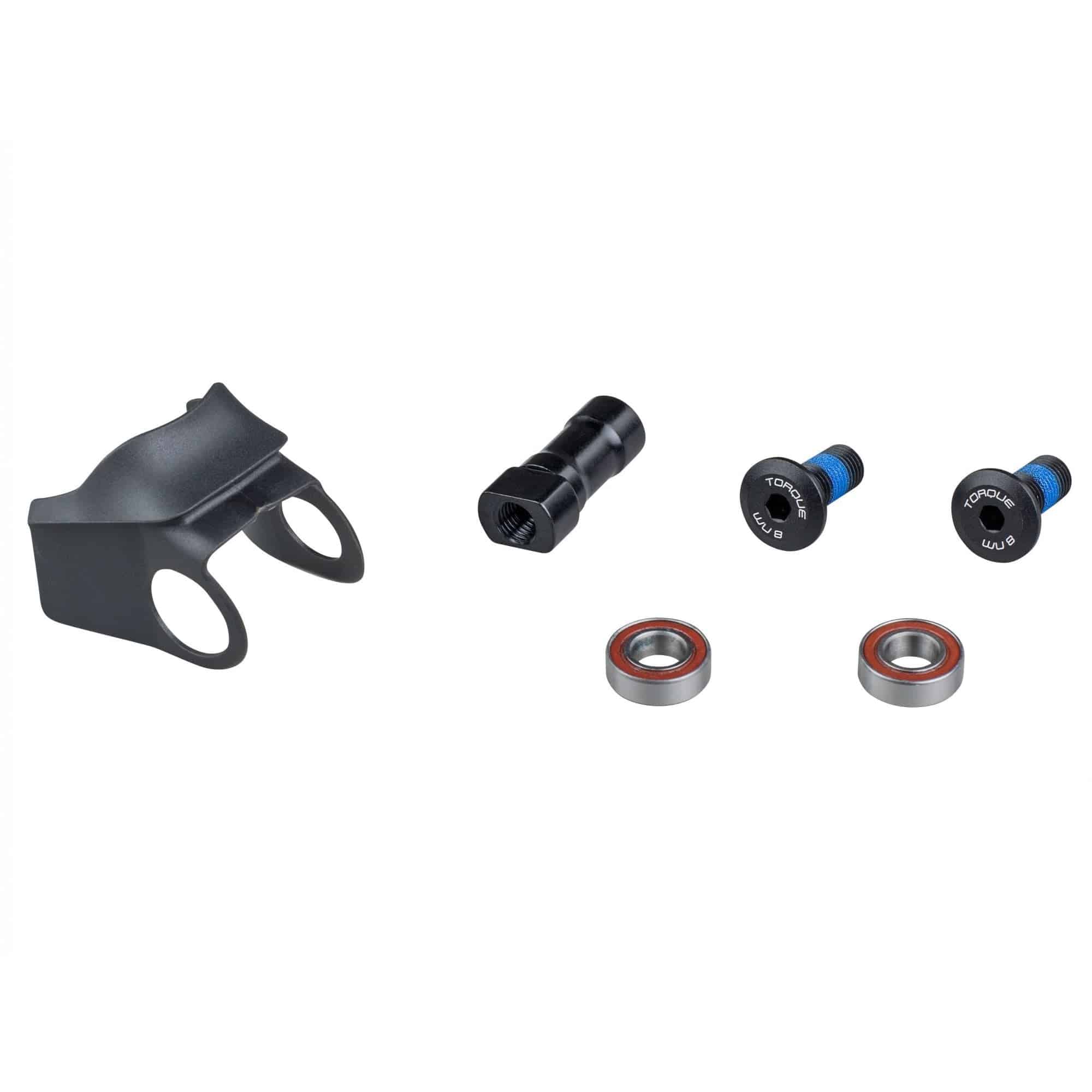 Black Trek FX Carbon IsoSpeed Kit for 2018+ FX Sport bikes, replacement component for smooth ride performance.