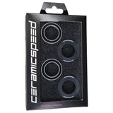 Trek CeramicSpeed Shimano Coated BB90/95 bottom bracket kit in grey, 90mm length, no axle, for bike components.