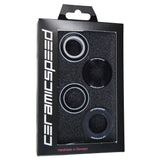 Trek CeramicSpeed coated SRAM BB90/95 bottom bracket kit in grey, 90mm length, no axle, for bicycle components.